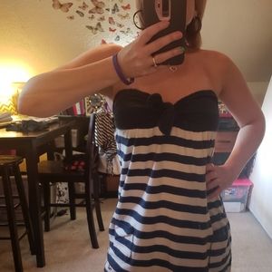 Strapless Hollister top